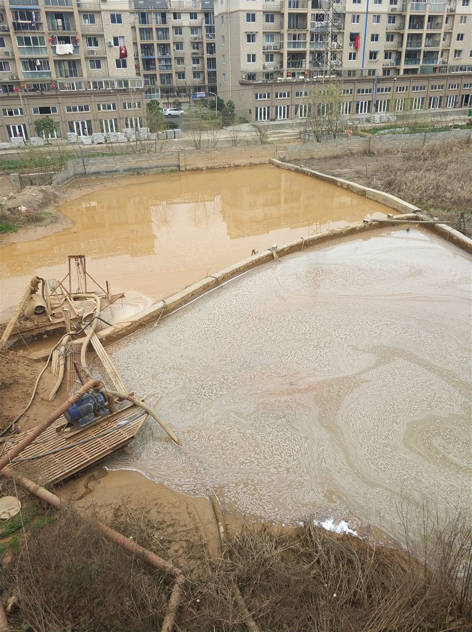 西昌镇沉淀池淤泥清理-厂区废水池淤泥清淤